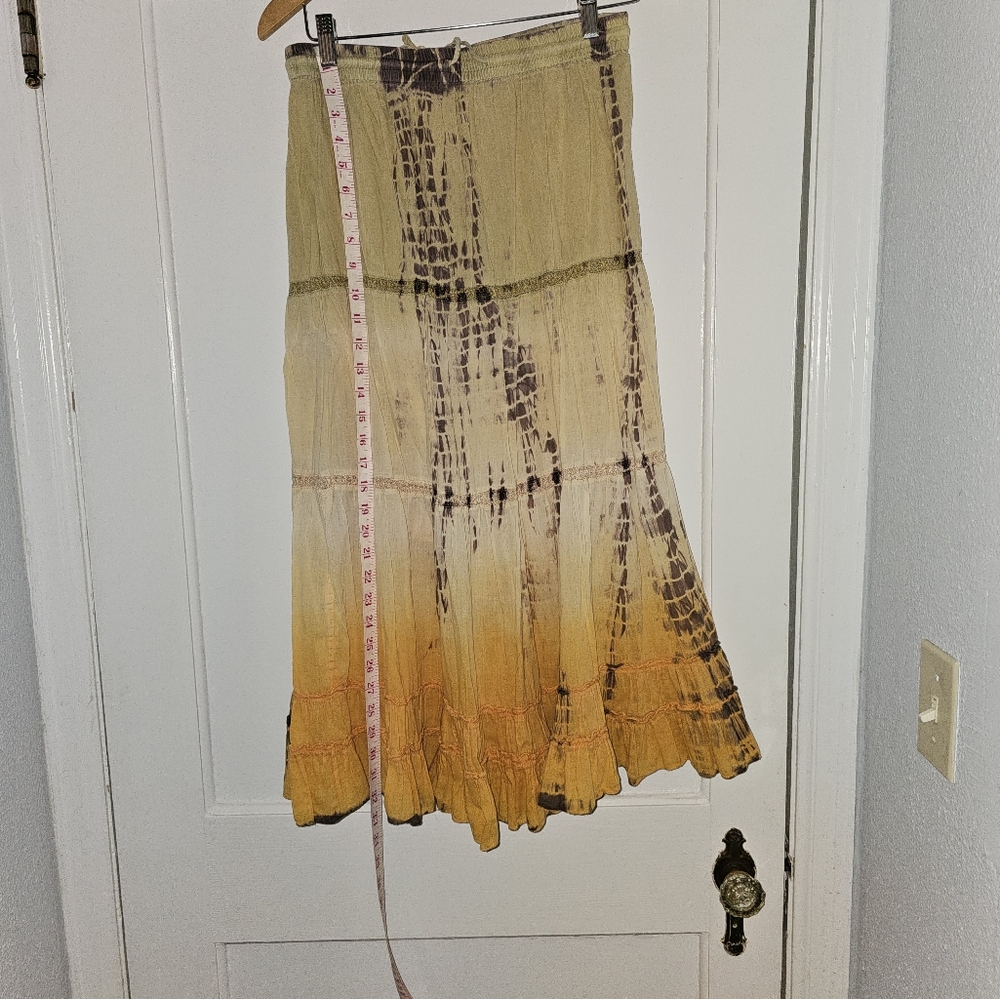 Women's tye dye skirt